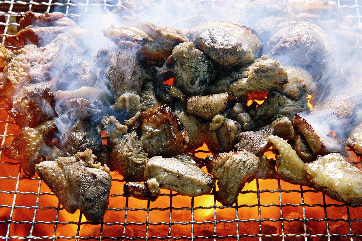 Jidori Chicken from Miyazaki on charcoal grills- Top things to do in Miyazaki