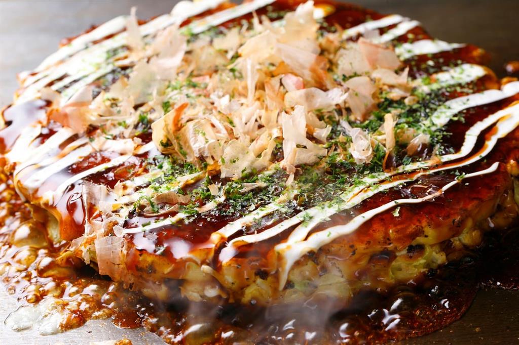 Enjoy Okonomiyaki at Fukiya